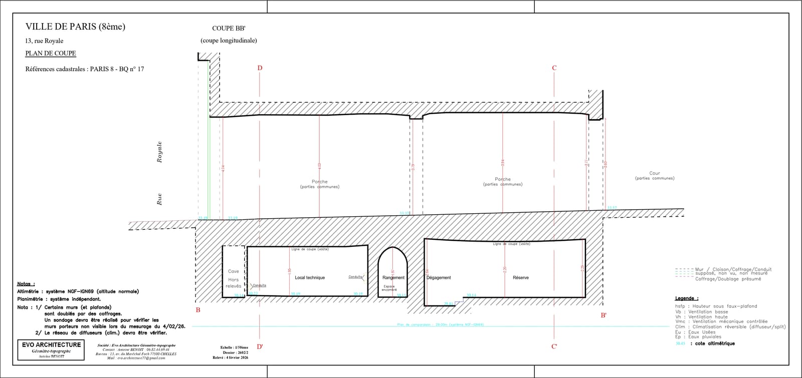 Saint-Louis Cristallerie · Paris 8e — plan 4