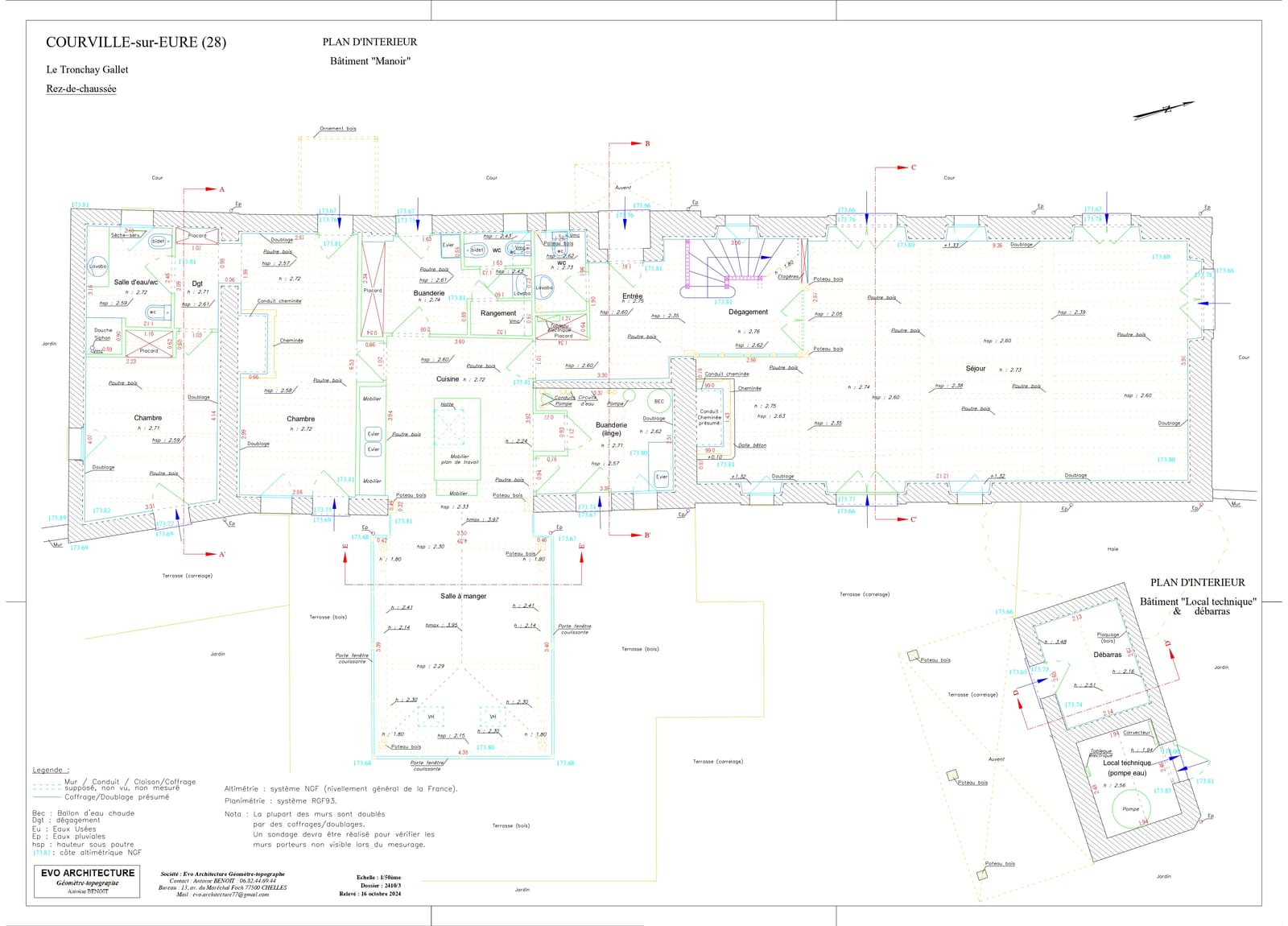 Domaine du Trochay · Courville-sur-Eure — plan 2