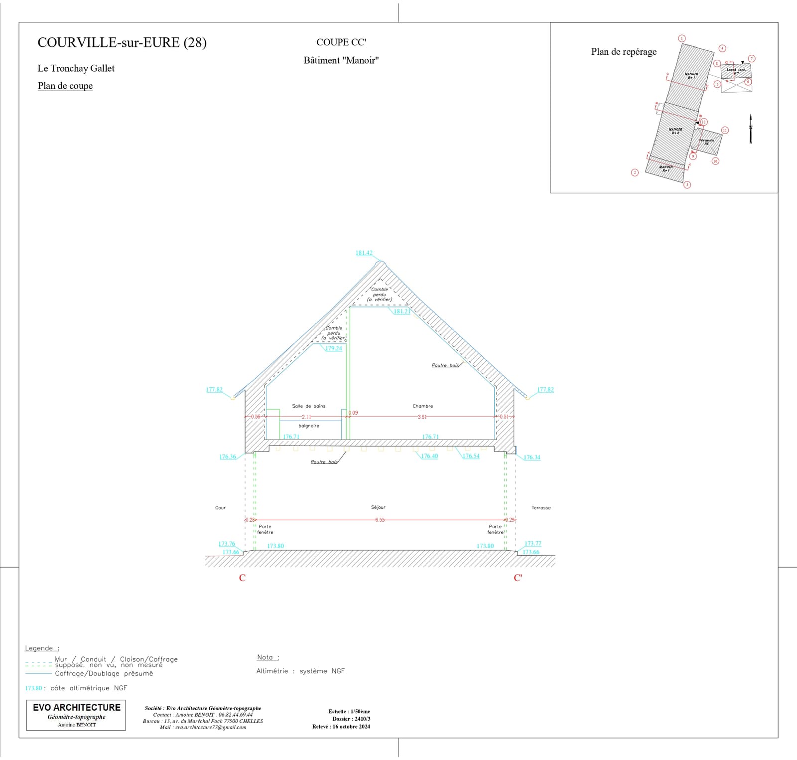 Domaine du Trochay · Courville-sur-Eure — plan 8